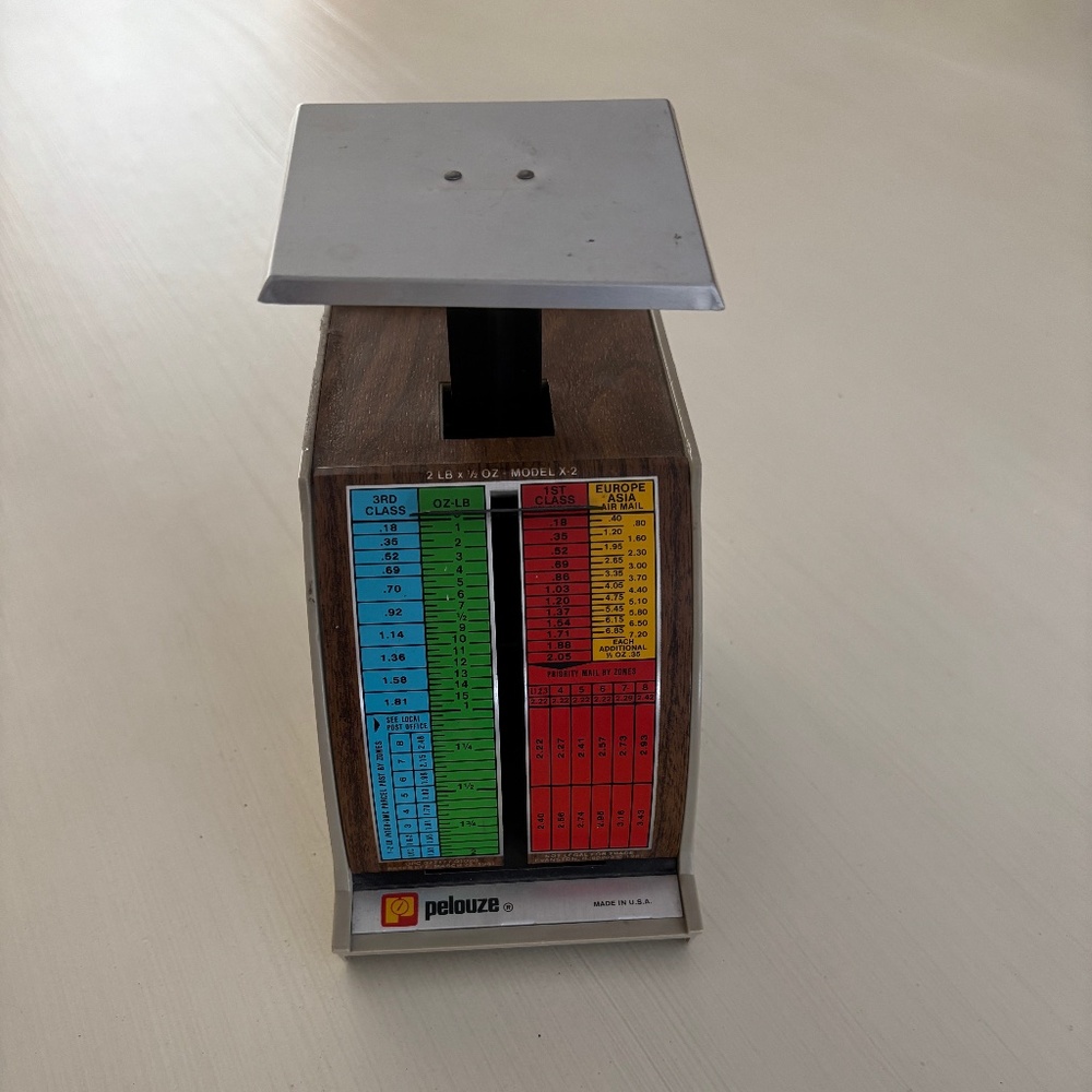 Vintage Postal Scale - 2 lbs - Pelouze